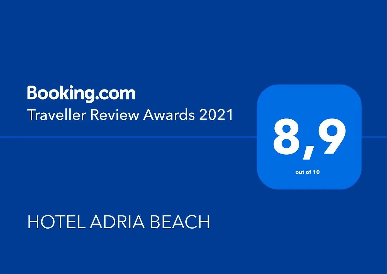 Hotel Adria Beach Rimini 3*,